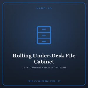 Rolling Under-Desk File Cabinet