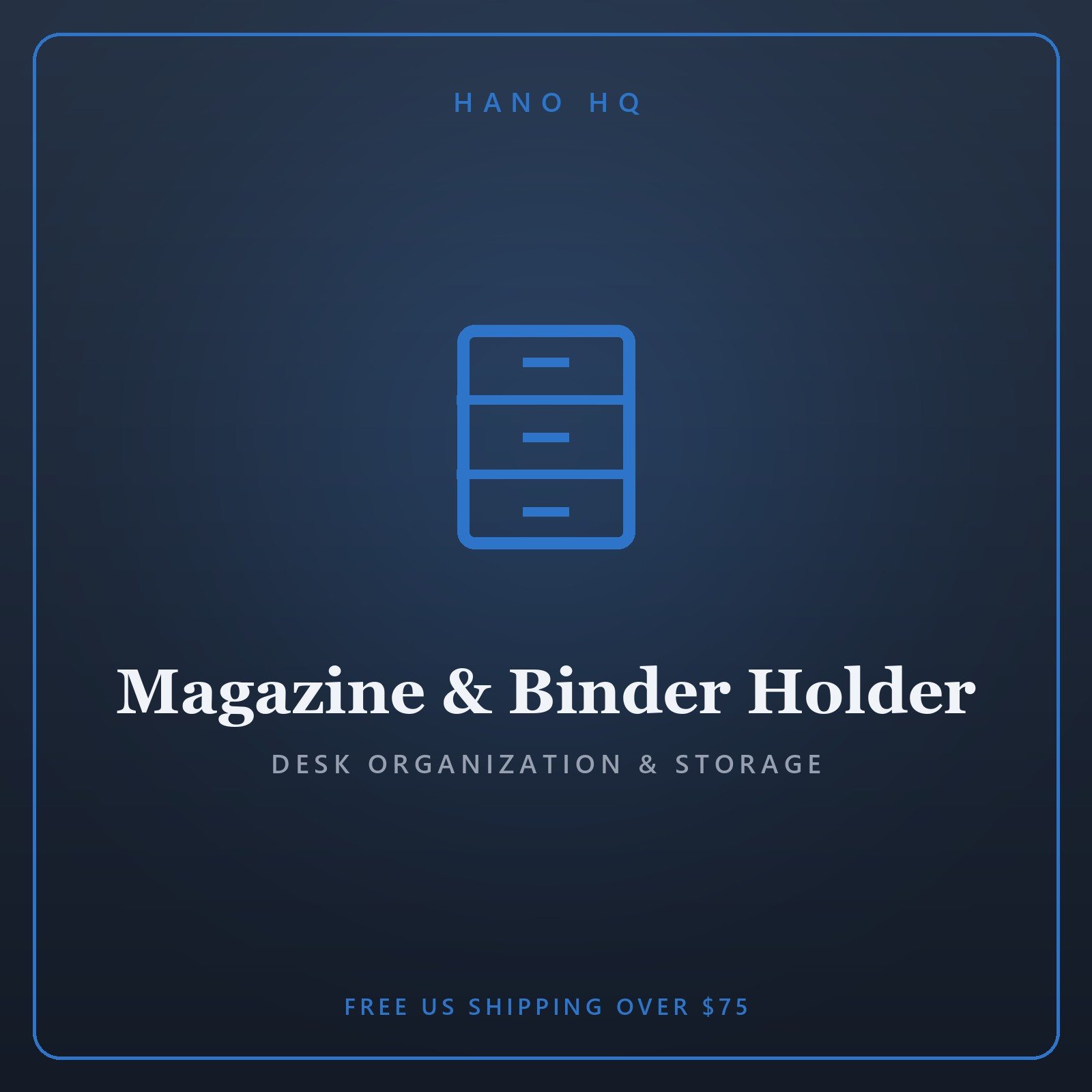 Magazine & Binder Holder