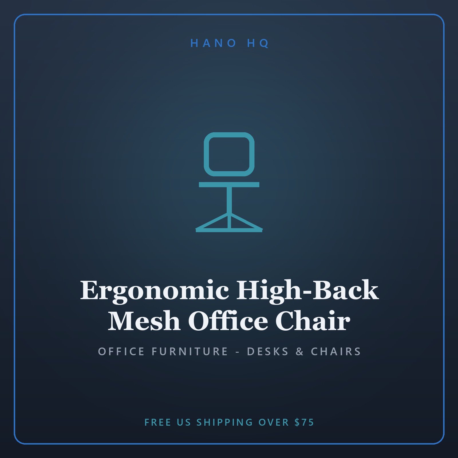 Ergonomic High-Back Mesh Office Chair