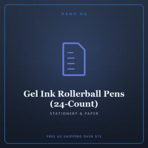 Gel Ink Rollerball Pens (24-Count)