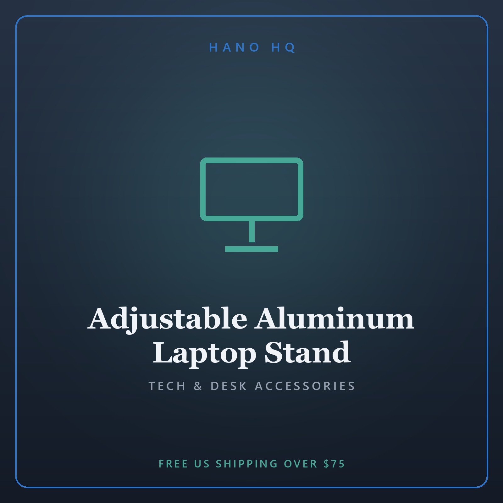 Adjustable Aluminum Laptop Stand