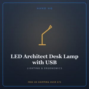 LED Architect Desk Lamp with USB