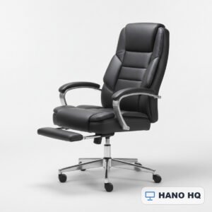 Executive Bonded-Leather Office Chair